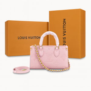Sac à main Louis Vuitton Monogram Empreinte avec chaîne tressée