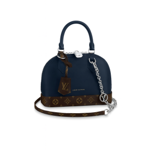 Sac Alma BB Monogram en cuir et toile