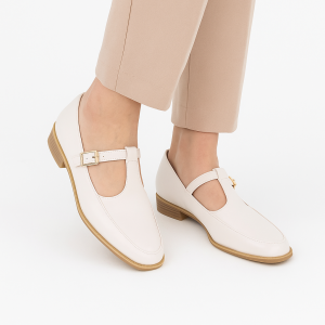 Chaussures élégantes à bride T avec boucle ajustable