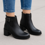 Bottines élégantes à boucle – design intemporel