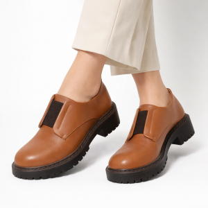 Chaussures à Semelle Crantée – Style Urbain Élégant