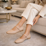 Chaussures Plates à Bride Élégantes – Style Chic Confort Quotidien